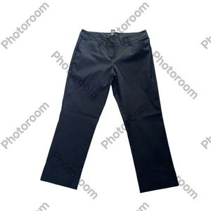 New York & Company Black Stretch Trousers/Pockets Size 4